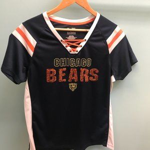 NFL Chicago Bears Women Short-sleeve Shirt.